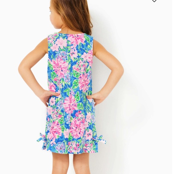 Lilly Pulitzer Little Lilly Classic Kids Multi-Color Shift Dress In Size 2 - Picture 2 of 5